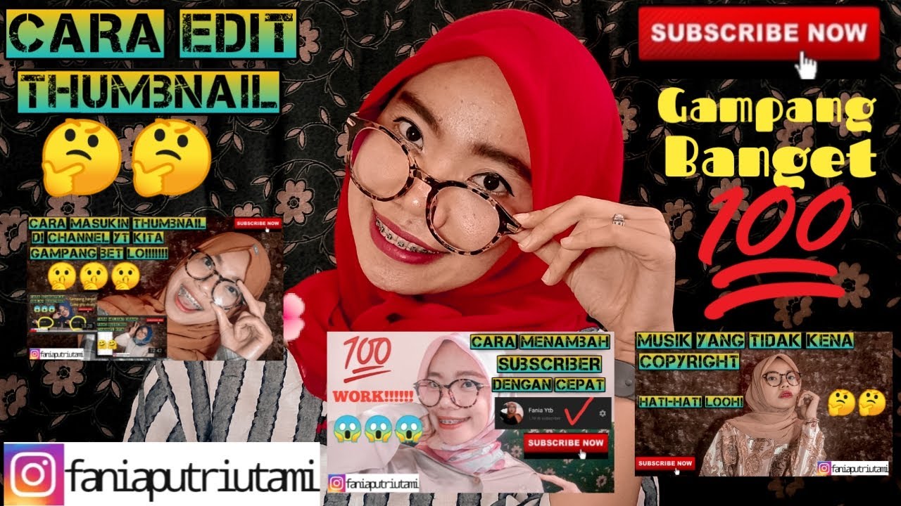 Cara membuat Thumbnail Youtube || Cara edit Thumbnail di Pixelab 