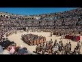 WATCH GLADIATORS FIGHT IN A REAL ROMAN ARENA