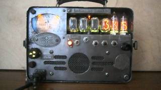 Fallout nixie clock