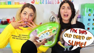 FIX THIS 2 YEAR OLD DRIED UP SLIME CHALLENGE! Slimeatory #628