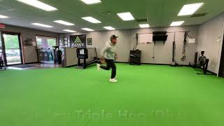 Single Leg Triple Hop (Distance) Single Leg Triple Hop