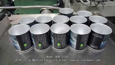 Canning Jars Automatic Labeling Machine