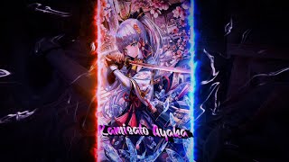 PRESET ALIGHT MOTION ANIME 💌 KAMISATO AYAKA ❤️ STYLE VIRAL 🔥 DJ PODING - PODING X MAIMUNAH OLD 🎶