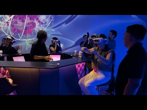 Virtual Reality Dining Experience Open to the Public During Miami Art Week 2022 NBC 6 News