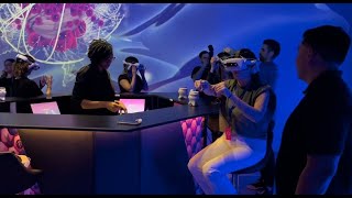 Virtual Reality Dining Experience Open to the Public During Miami Art Week 2022 | NBC 6 News