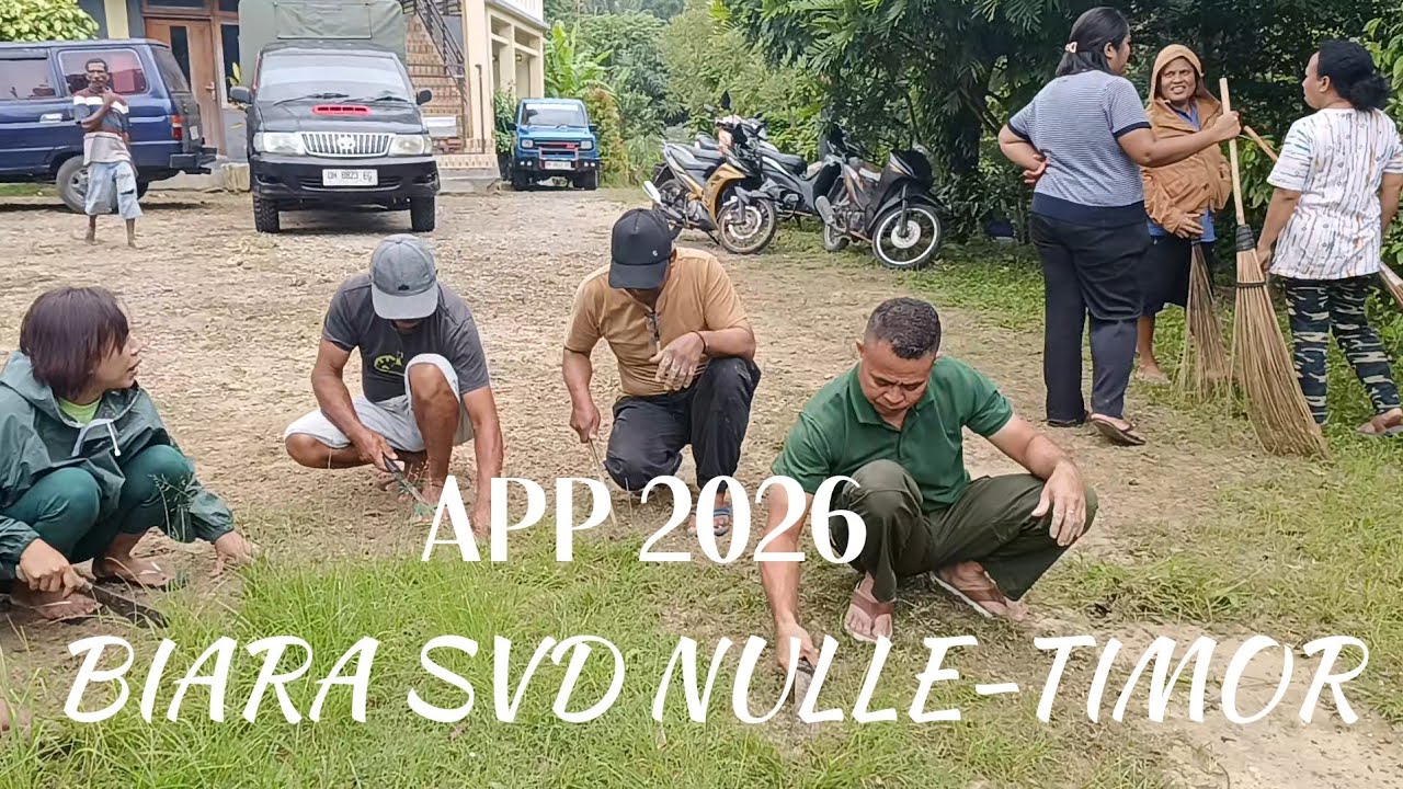 Kerja Bhakti APP 2026 Wilayah X, Paroki Madros Soe-Timor, di Biara SVD Nulle- Timor