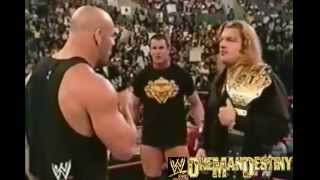 Full WWE Goldberg Confronts Evolution Guide
