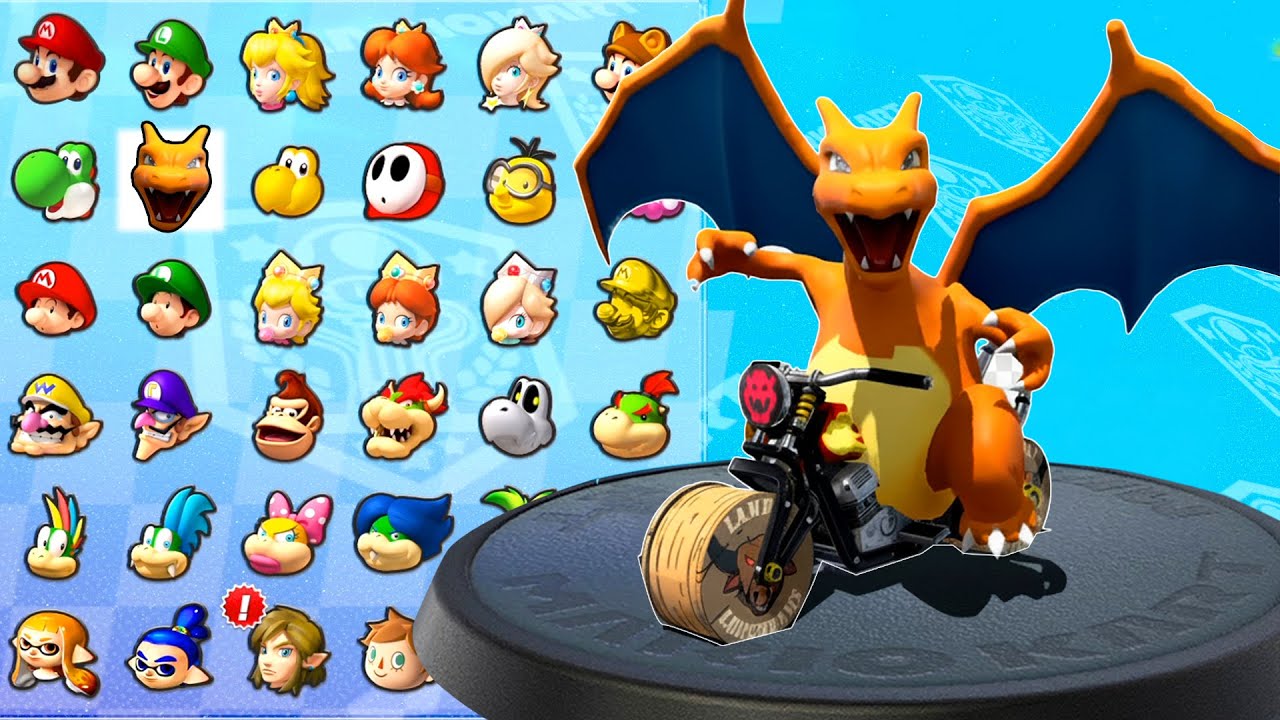 Mario Kart 8 Deluxe - Charizard From Pokémon Legends Z-A in
