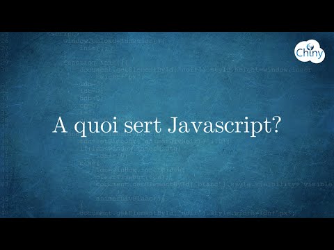 Short video - Qu'est ce que Javascript et à quoi ça sert?