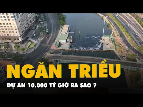 Dự án ngăn triều 10.000 tỉ đồng ở TP HCM hiện giờ ra sao