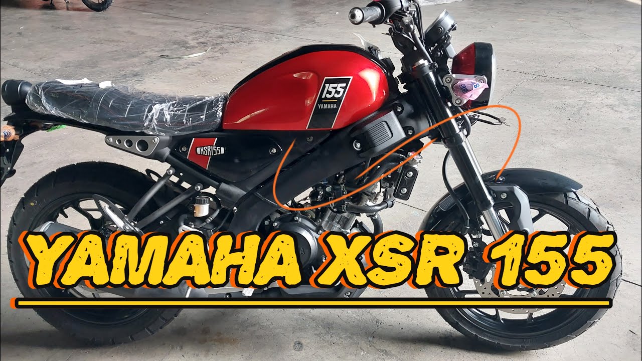 REVIEW MOTOR YAMAHA XSR 155 Metallic Red Authentic 2024