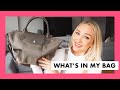 WHAT'S IN MY BAG 2021 | LONGCHAMP LE PLIAGE TOTE | Laura-Lee