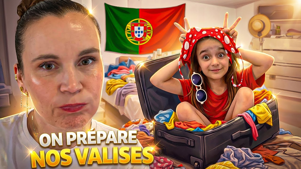 ON PREPARE LA VALISE DE LILO POUR NOTRE WEEK-END AU PORTUGAL !!