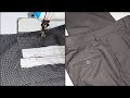 Pant full stitching | Double pleat pant stitching | Part 1