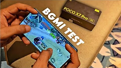 POCO X7 PRO UPDATE 4.1. CHECK HDR +EXTREAM & SUPER SMOOTH+ EXTREAM BGMI TESTING...