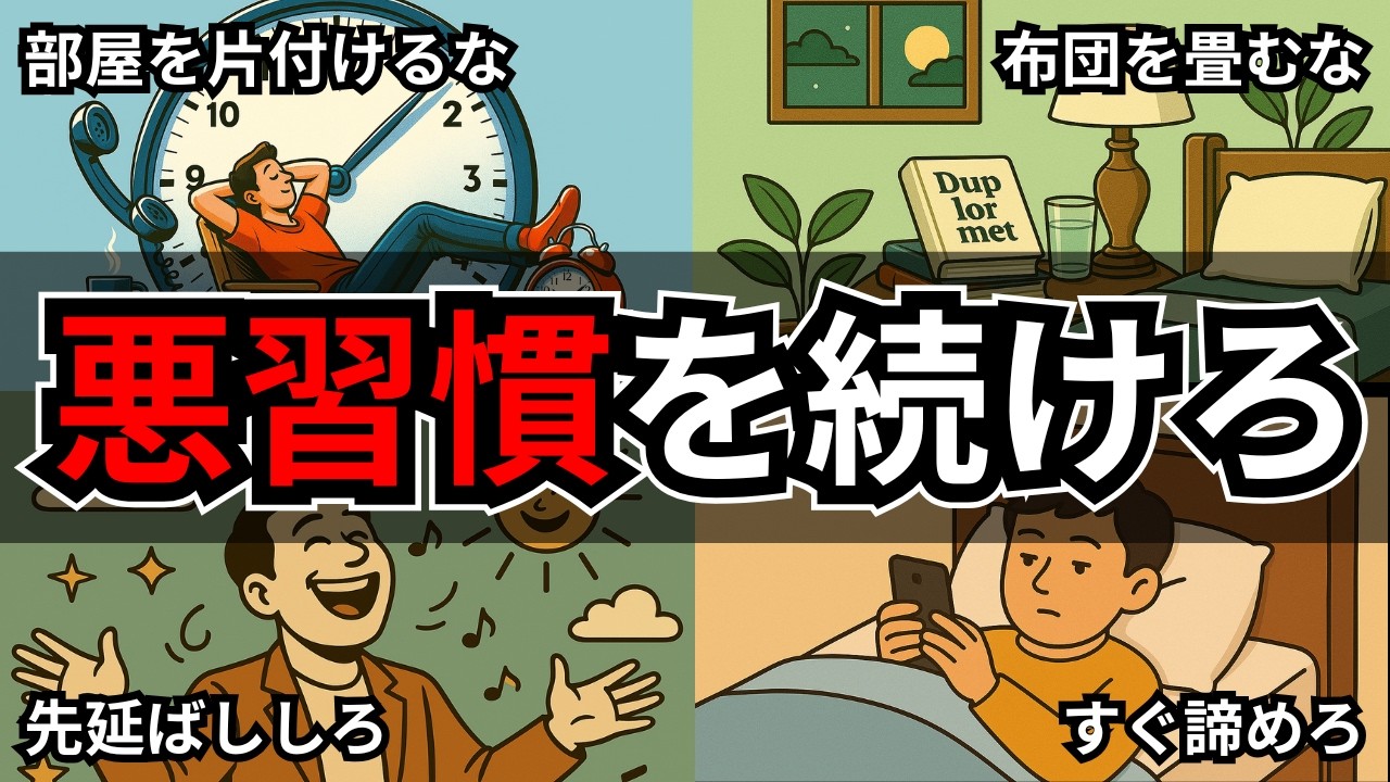 【常識が変わる】科学が証明した「最強の悪習慣」9選