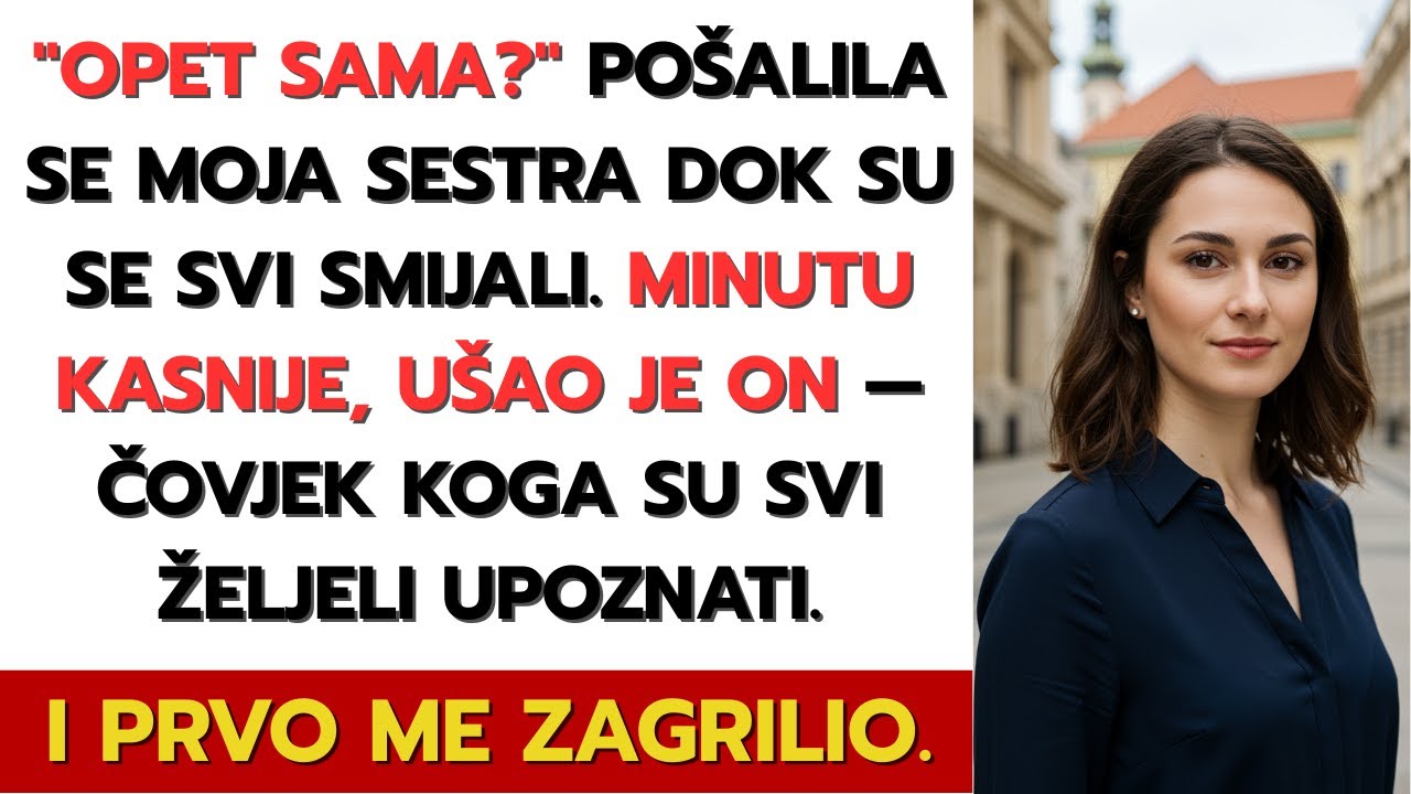 Svi su mi se smijali tijekom večere — sve dok nisu vidjeli tko je ušao sa mnom