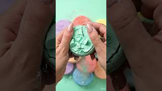 Mint Frost Cylinder 💚 Perfect ASMR Soap Crush | Frosty Texture