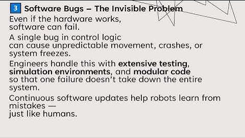 Why Robots Fail (and How Engineers Fix Them)