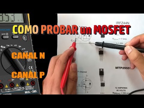 Vídeo: Com Comprovar Un Transistor Amb Un Provador