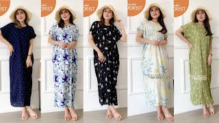 Dress Home Casualdress Lengan Pendekdress Hariandaster Motifdaster Pendek
