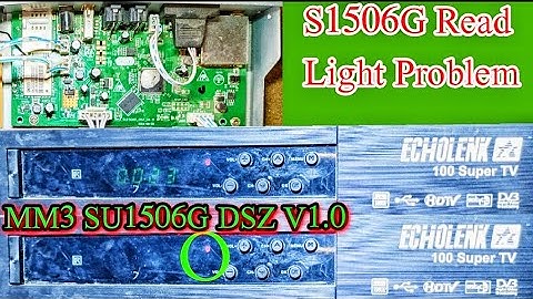1506g Receiver Red light problem solve | 1506g repiring | 1506G Receiver Repair urdu hindi ameer tv
