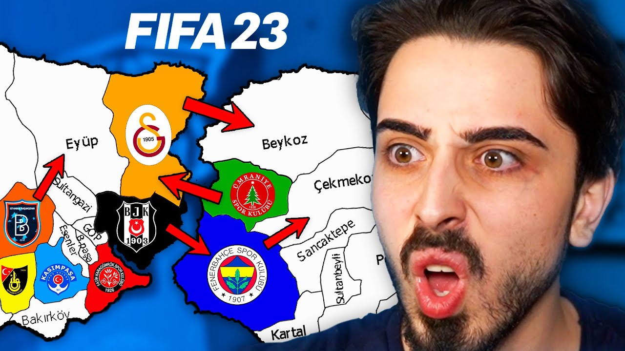 İSTANBUL ŞEHRİNİ HANGİ TAKIM ELE GEÇİRECEK? // FIFA 23 HARİTA KAPIŞMASI