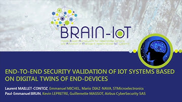 End-to-end security validation of IoT systems based on digital twins of end-devices