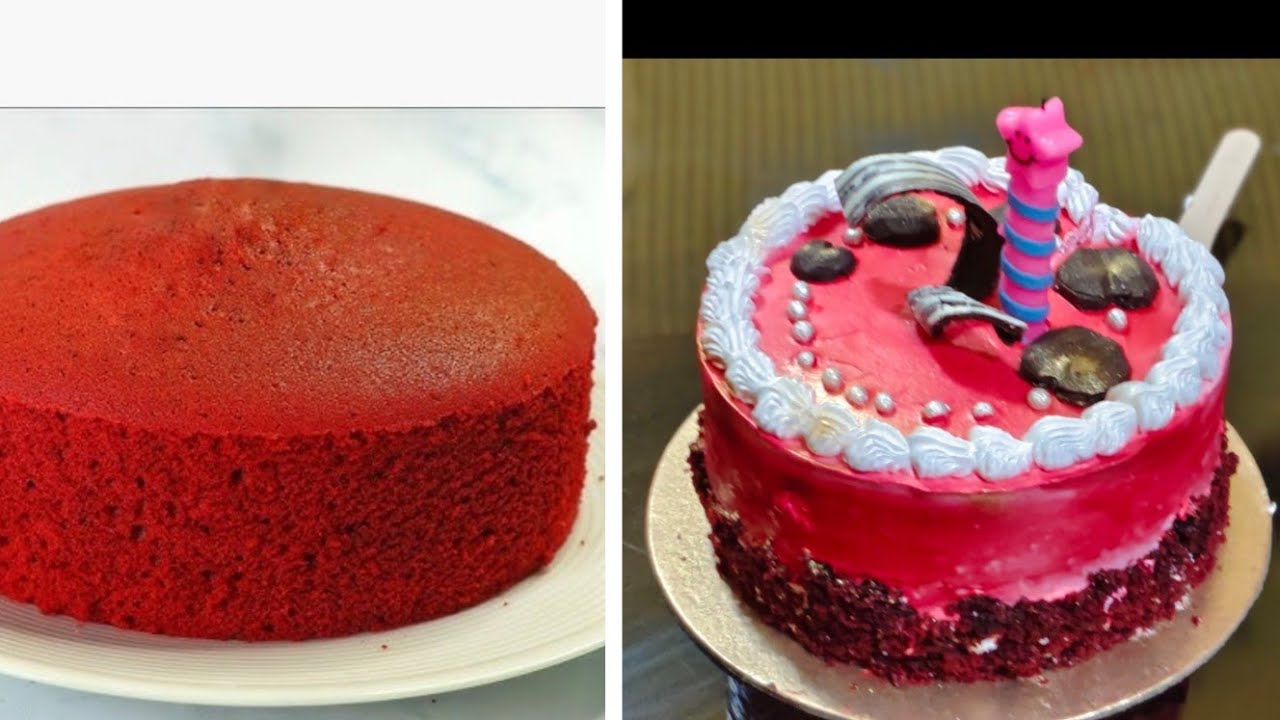 Red Velvet Cake base Recipe | How to make Red VelvetCake with Cream Cheese
