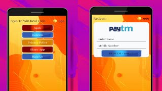 Earn Free Money In Paytm Wallets By Spin To Win Real Cash। Scratch And Win Paytm Cash। Spin To Win. screenshot 3