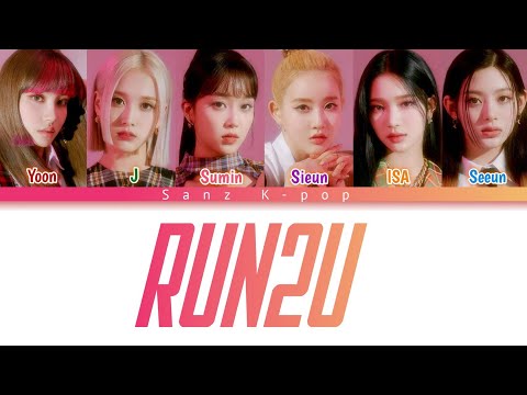 STAYC "RUN2U" Teaser Color Coded (Han, Rom & English) Lyrics Video