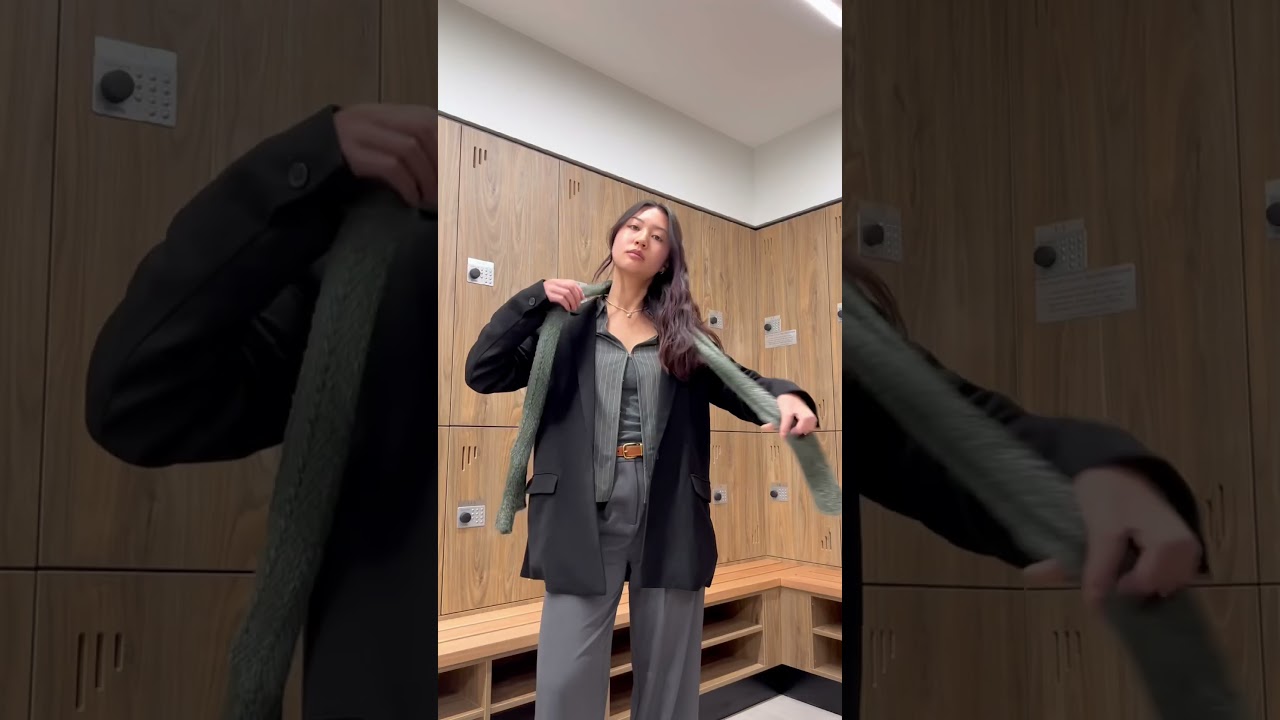 Smart casual grey work outfit ideas 👩‍💼 