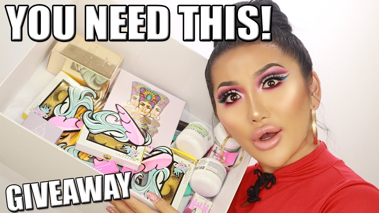 GIVEAWAY! HUGE BEAUTY BAY MAKEUP HAUL