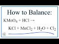 Balancing Chemical Equations