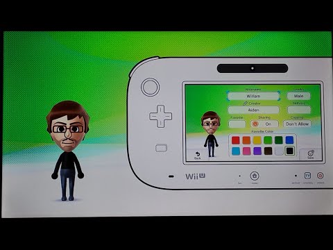 Wii U | Mii Maker | William from Wii Sports - YouTube
