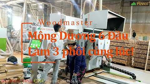 MÁY PHAY MỘNG DƯƠNG CNC 6 DAO WOODMASTER WM-226CNC