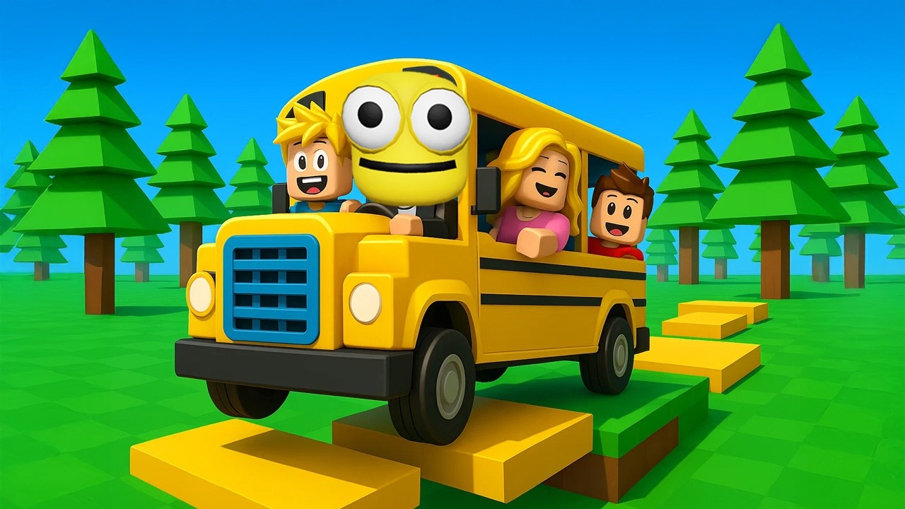 JE CONSTRUIT UN BUS POUR ALLER À L'ÉCOLE ROBLOX ! [Impossible]