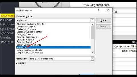 Impressao de Orcamento Planilha de Orcamento Produtos e Serviços