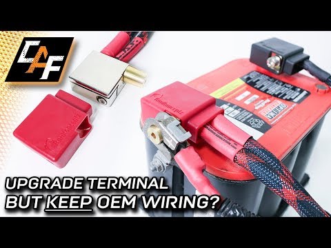 Upgrade battery terminal WITHOUT CUTTING the OEM wire? - Knukonceptz Ultimate Battery Terminal