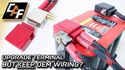 Upgrade battery terminal WITHOUT CUTTING the OEM wire? - Knukonceptz Ultimate Battery Terminal 