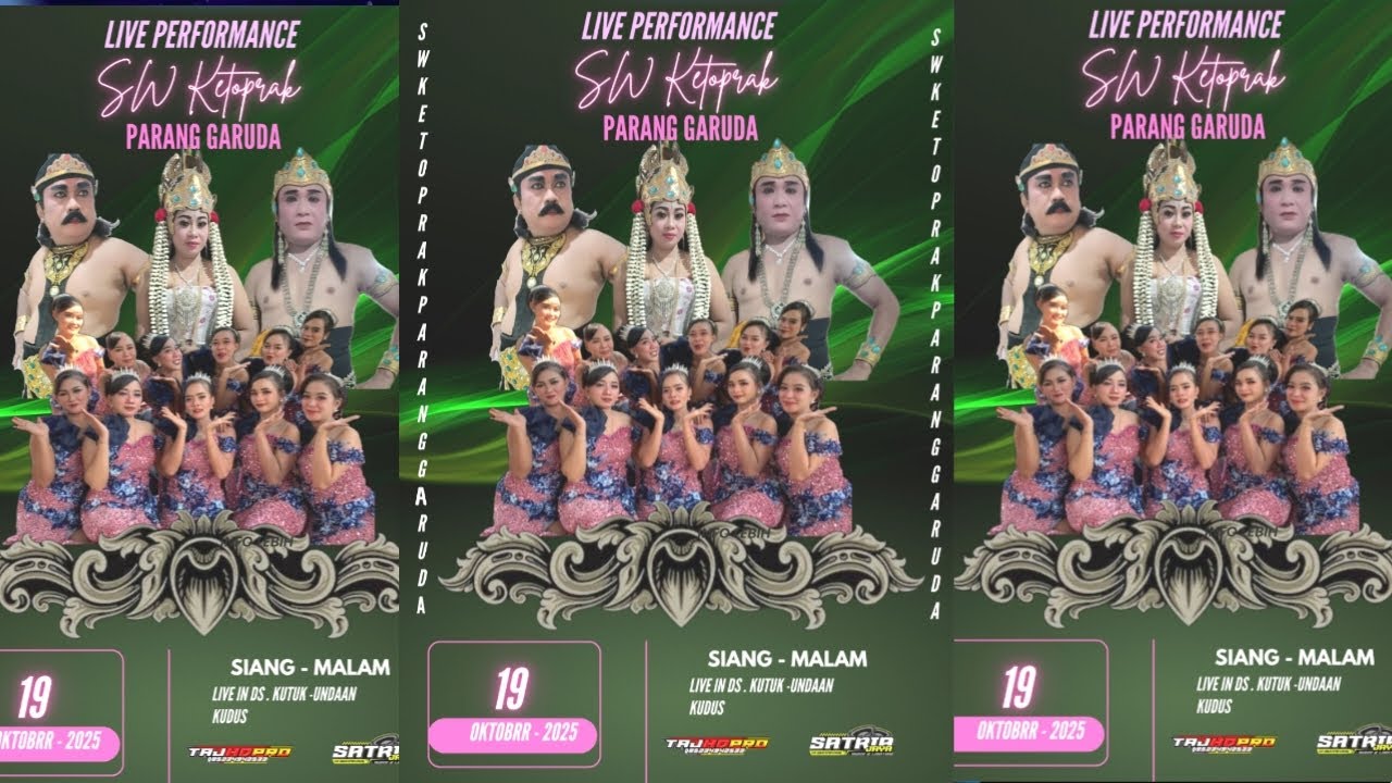 LIVE STREAMING // SW KETOPRAK PARANG GARUDO // CERITA ' WIJAYA NGRATU 