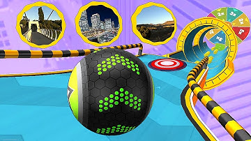 GOING BALLS, SUPER SPEEDRUN, CITY PORTAL RUN, EPIC CHALLENGE, HARD LEVEL