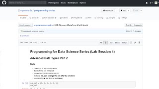 Lab - Advanced Data Types - Part 2 (PL004 by Myanmar Data Science)