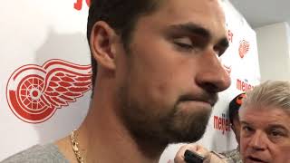 Red Wings’ Dylan Larkin reflects on Henrik Zetterberg’s career