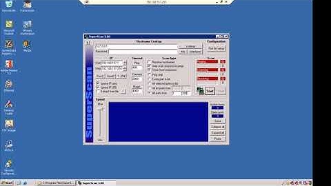 Port Scanning With SuperScan