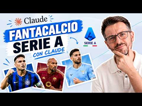 Video Fantacalcio con Claude Come ha costruito la sua squadra di Serie A