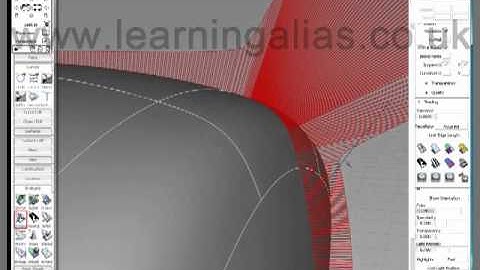 Autodesk Alias Tutorial CROWNING SURFACES Preview.mov