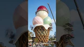 Before vs After Ice Cream Building Transformation 🍦🏗️#short #viral #youtubeshorts #shortsfeed