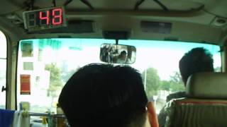 [***亡命實錄]紅色小巴 KC5068@西貢-旺角 行車紀錄