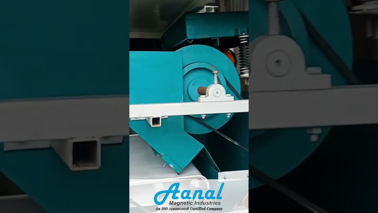 Magnetic Combo Separator (Drum + Roller) – Dual Action for Superior Contaminant Removal! ⚙️